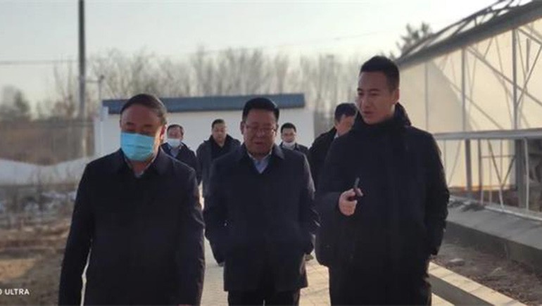 定西市民政局副局長徐斌科一行蒞臨奇正養(yǎng)老考察調研