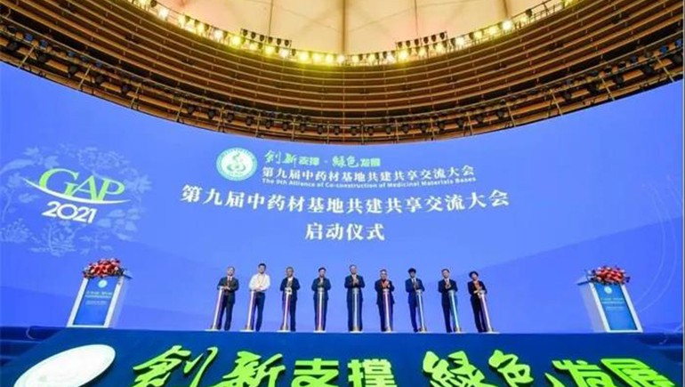 第九屆中藥材基地共建共享交流大會(huì)在南寧召開(kāi)，聯(lián)盟主席張伯禮院士蒞臨隴西奇正展臺(tái)了解隴藥隴企