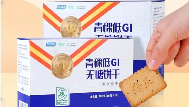 奇正青稞低GI無糖餅干上線西藏航空，為乘客提供健康輕食新選擇
