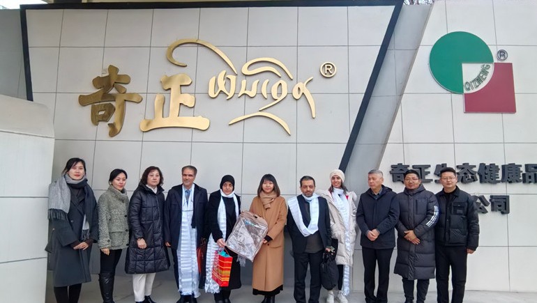 深掘藏醫(yī)瑰寶，共繪健康新篇——伊朗代表團蒞臨奇正集團參訪交流